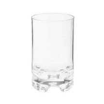 G.E.T. Enterprises SW-1424-1-SAN-CL Roc N' Roll 12 oz. Clear SAN Plastic Rocks Glass