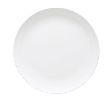 G.E.T. Enterprises CS-6102-W Siciliano White Melamine Plate 12"