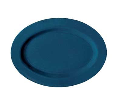 G.E.T. Enterprises M-4010-TB Texas Blue Melamine Oval Platter, 16-1/4" x 12"