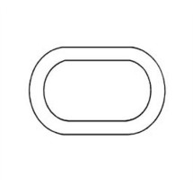 Franklin Machine Products  165-1018 Gasket, Hand Hole (Flat )