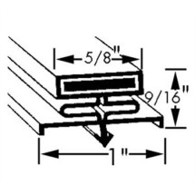 Franklin Machine Products  127-1028 Gasket, Magnetic (8' )