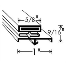 Franklin Machine Products  127-1031 Gasket, Magnetic (8' )