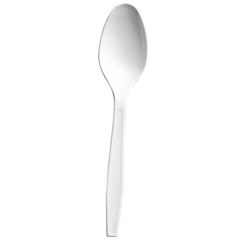 GEN Wrapped Cutlery Teaspoons, White, 6-1/4", 1000/Carton