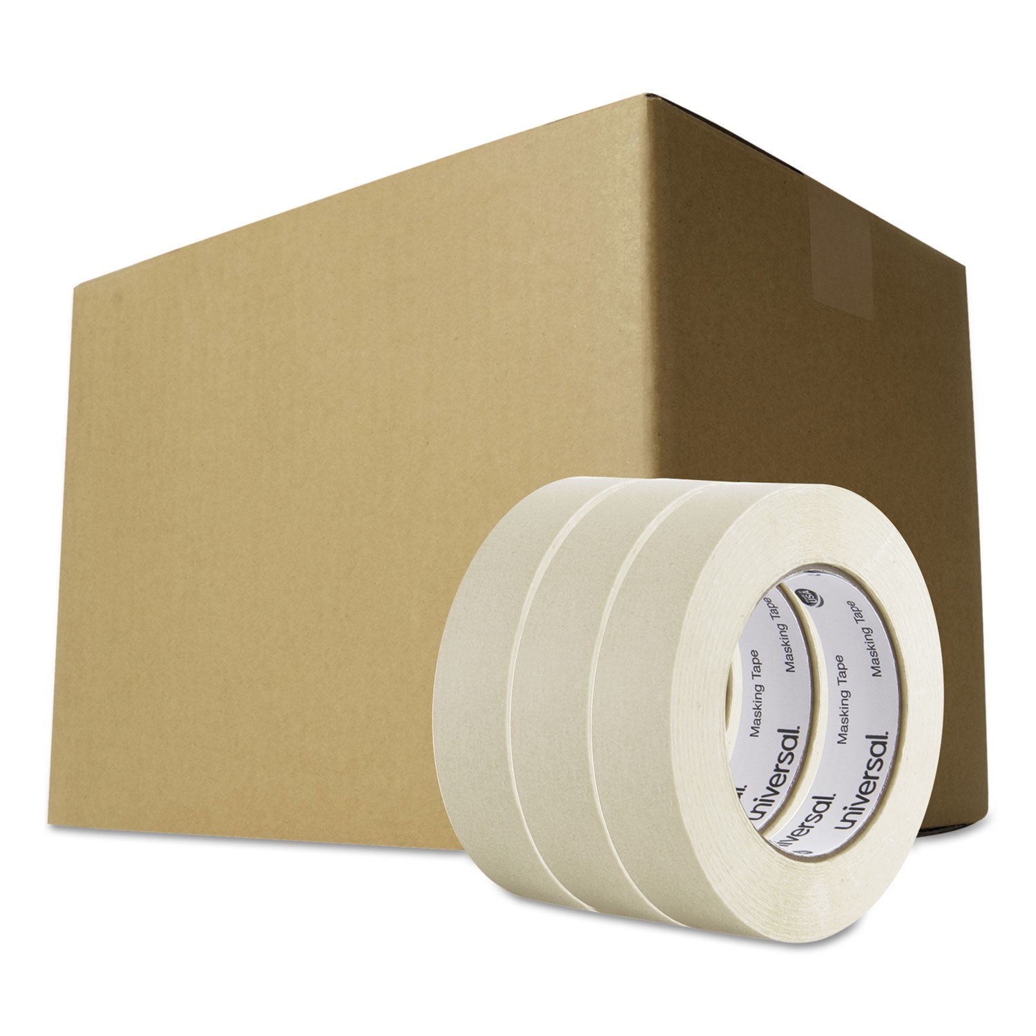 General-Purpose Masking Tape, 3" Core, 24 mm x 54.8 m, 36/Carton