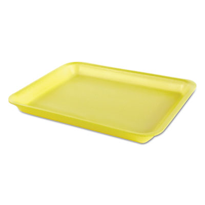 Genpak Supermarket Tray, Yellow, 10-1/2
