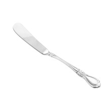 CAC China 8023-12 Glamour Butter Spreader, Extra Heavy Weight 18/8, 6 3/4&quot; - 1 dozen