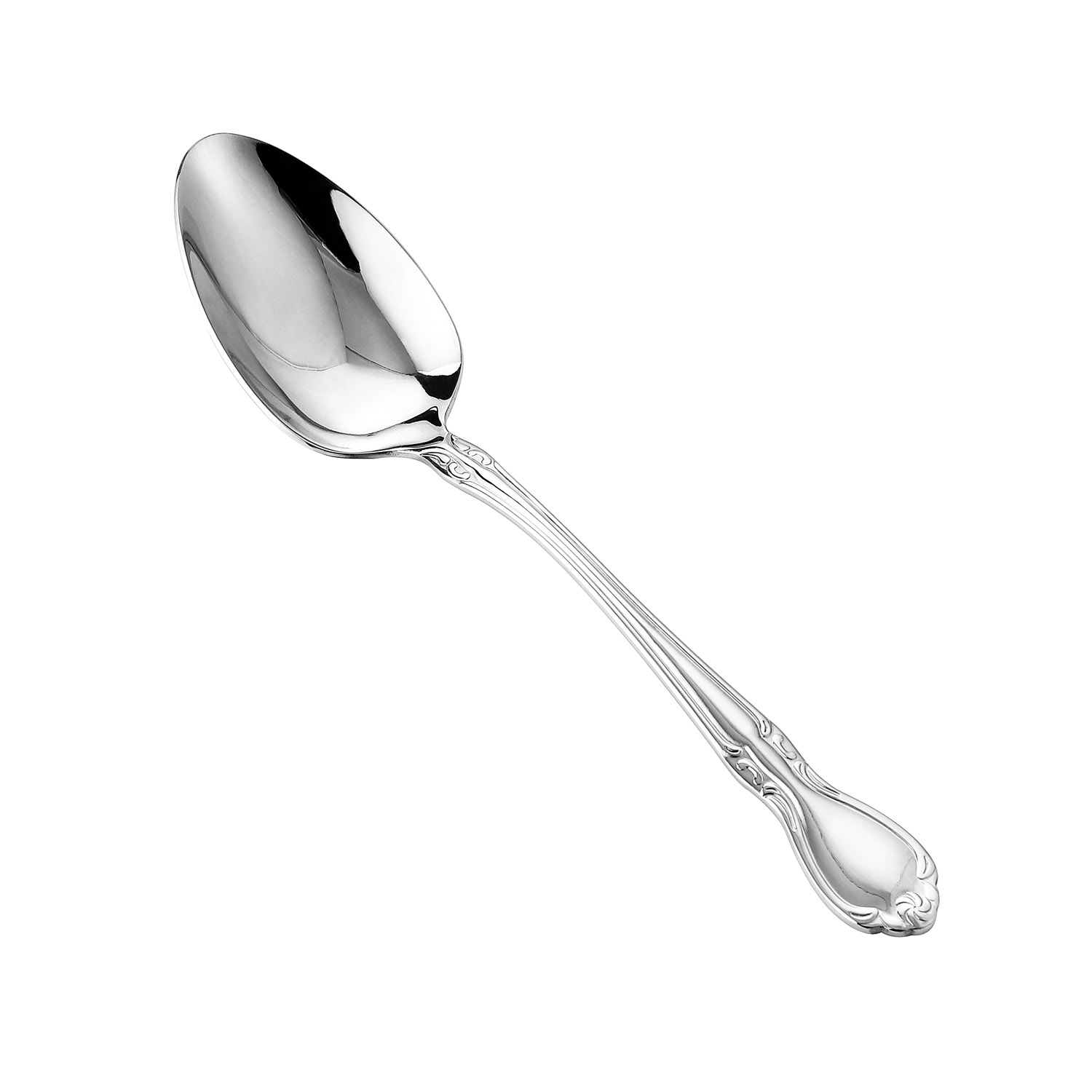 CAC China 8023-03 Glamour Dinner Spoon, Extra Heavy Weight 18/8, 7 1/4" - 1 dozen