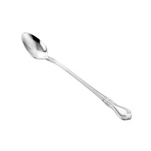 CAC China 8023-02 Glamour Iced Tea Spoon, Extra Heavy Weight 18/8, 7 1/2&quot; - 1 dozen