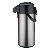 Winco AP-522 Vacuum Server with Glass-Lined Steel Body with Push Button 2.2 Liter