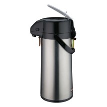 Winco AP-822 Vacuum Server with Glass-Lined Steel Body with Lever Top 2.2 Liter