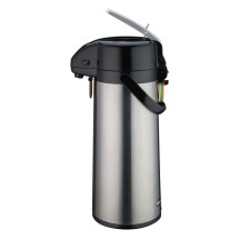 Winco AP-825 Vacuum Server with Glass-Lined Steel Body with Lever Top 2.5 Liter