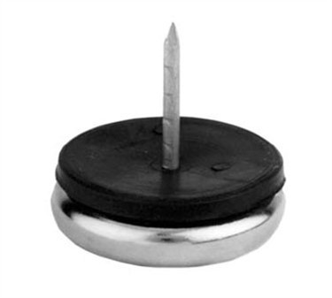 Franklin Machine Products  121-1033 Glide, Nail On (Metal, 7/8Dia )