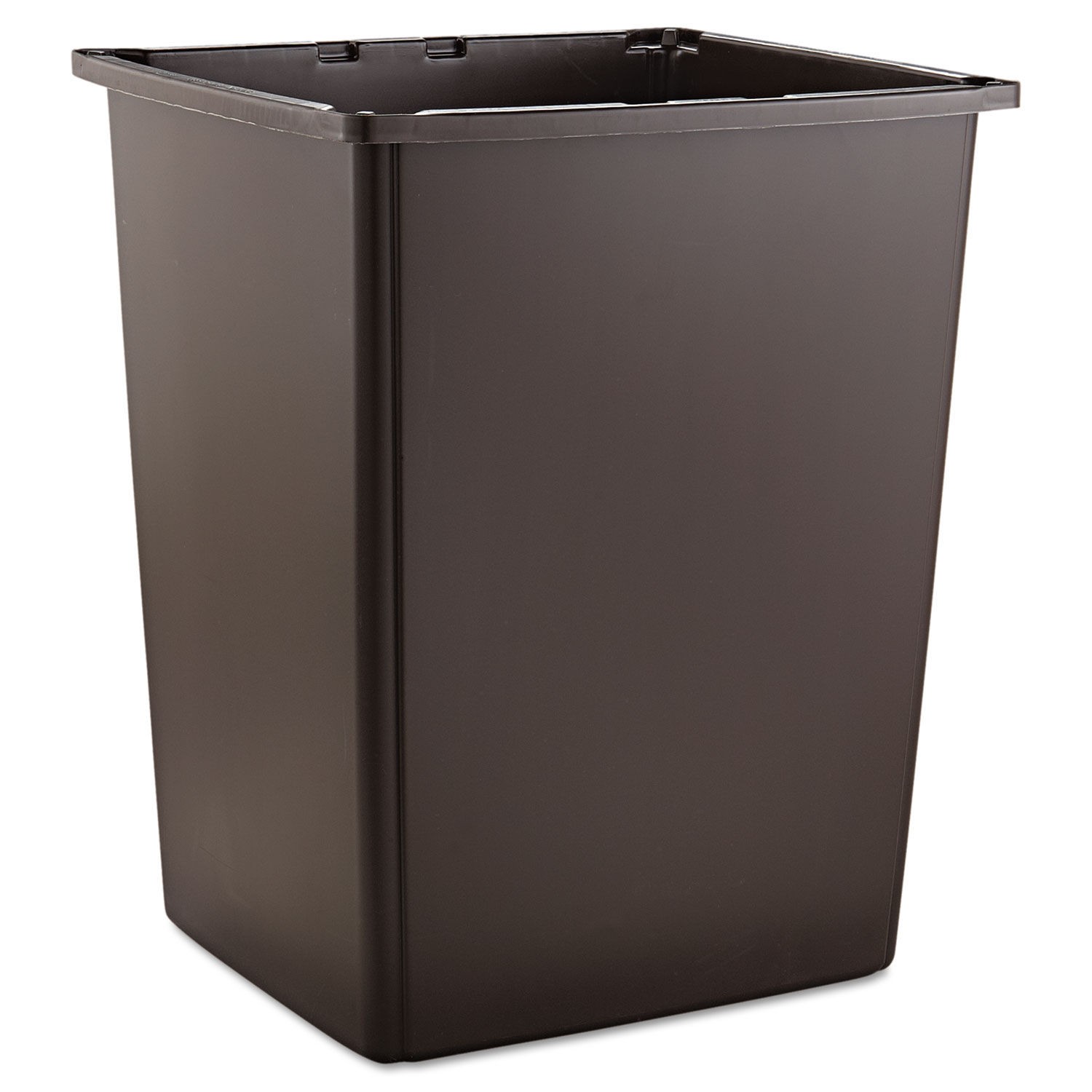 Glutton Trash Can, Brown, 56 Gallon