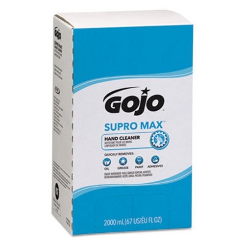 Gojo Supro Max Unscented Hand Cleaner, 2000 ml, 4/Carton