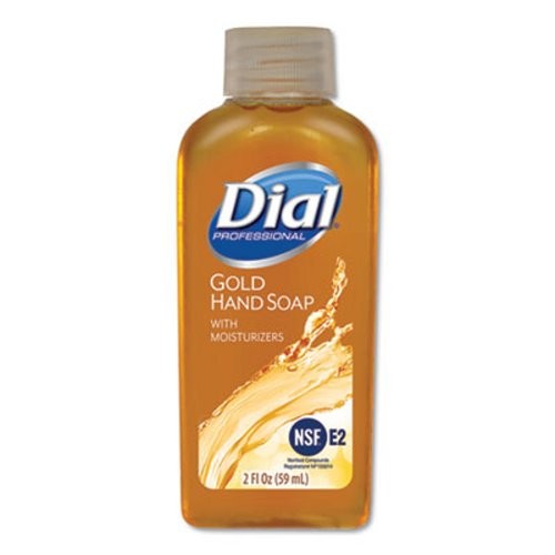 Gold Antimicrobial Liquid Hand Soap, Floral Fragrance, 2 oz Bottle, 48/Carton