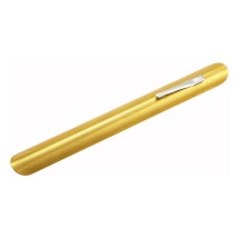 Winco ATC-16G Gold-Finish Aluminum Table Crumber with Pocket Clip