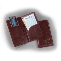 TableCraft 59BR Gold On Brown &quot;Thank You&quot; Check Presentation Holder 5&quot; x 9&quot;
