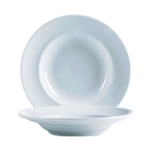 Cardinal S1507 Arcoroc Rondo 8 oz. Rim Soup/Pasta Bowl, 9-1/4" Dia.