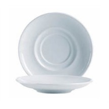 Cardinal S1533 Arcoroc Rondo Saucer/Bouillon Saucer, 6-3/4" Dia.