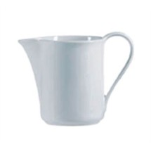 Cardinal S0118 Chef & Sommelier Embassy White 9-1/2 oz. Creamer, 3-5/8" Dia.