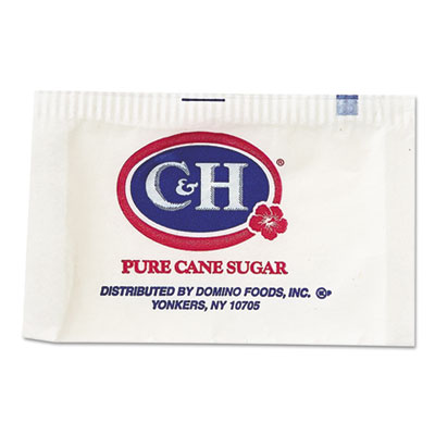 Granulated Sugar Packets, 0.1 oz, 2000/Carton