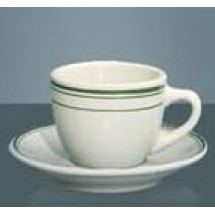 Yanco GB-36 Green Band 4 1/2&quot; Saucer