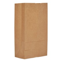 Grocery Paper Bags, 12 lbs Capacity, #12, 7.06"w x 4.5"d x 12.75"h, Kraft, 1,000 Bags