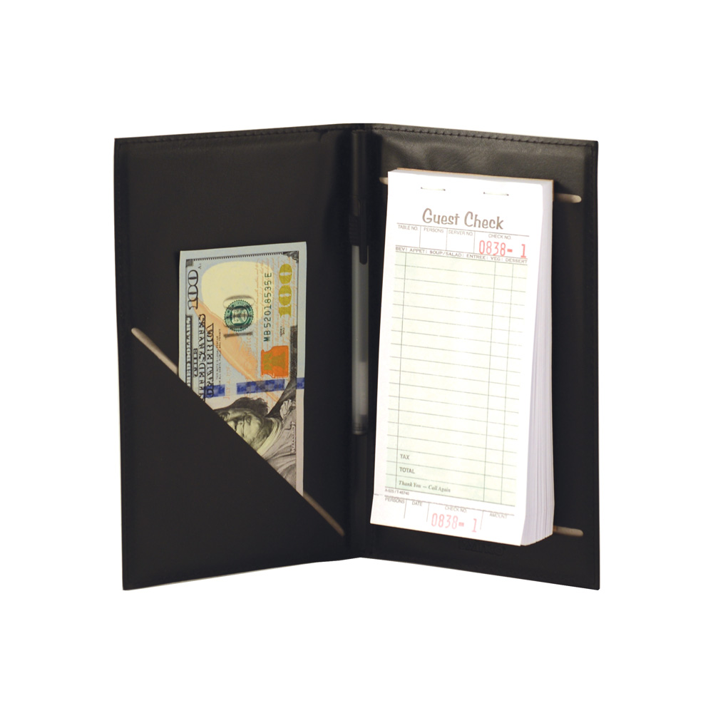 CAC China CKPR-9K Guest Order Holder with Elastic Pen Loop 8-1/2" x 5-1/4"