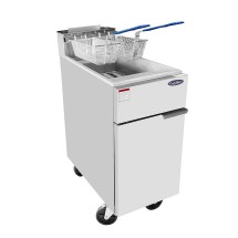 Atosa ATFS-50 Heavy Duty 50 Lb. Stainless Steel Deep Fryer