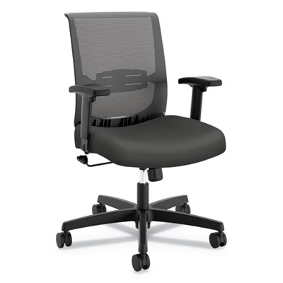 HON Convergence Mid-Back Iron Ore Task Chair with Swivel-Tilt Control