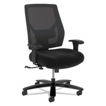 HON Crio Big and Tall Mid-Back Mesh/Fabric Black Task Chair