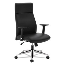 HON Define Executive High-Back Black Leather Office Chair