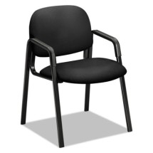 HON Solutions Seating 4000 Series Black Leg Base Guest Chair