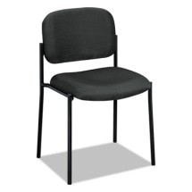 HON VL606 Scatter Black Fabric Stacking Guest Chair