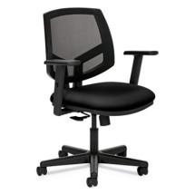 HON Volt Black Mesh Back Synchro-Tilt Fabric Task Chair