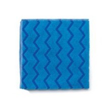 Hygen Microfiber Blue Cleaning Cloths, 16 x 16, 12/Carton