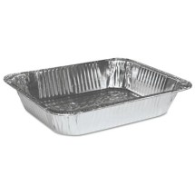 Half Size Aluminum Steam Table Pan, Deep, 100/Carton