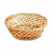 TableCraft 1635 Round Willow Handwoven Basket 9&quot; x 3-1/2&quot;