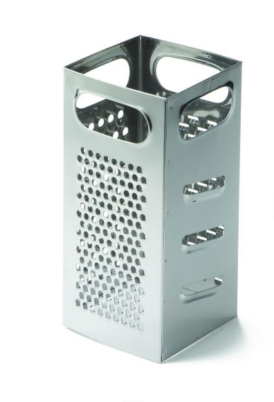 TableCraft SG201 Heavy Duty Square Stainless Steel Grater 9"