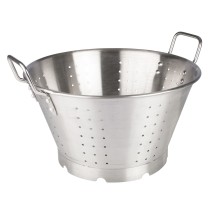 Winco SLO-16 Heavy Duty Stainless Steel Colander, 16 Qt.