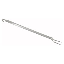 Winco BHKF-21 Heavy Duty Stainless Steel Cook&#39;s Fork with Hook 21&quot;