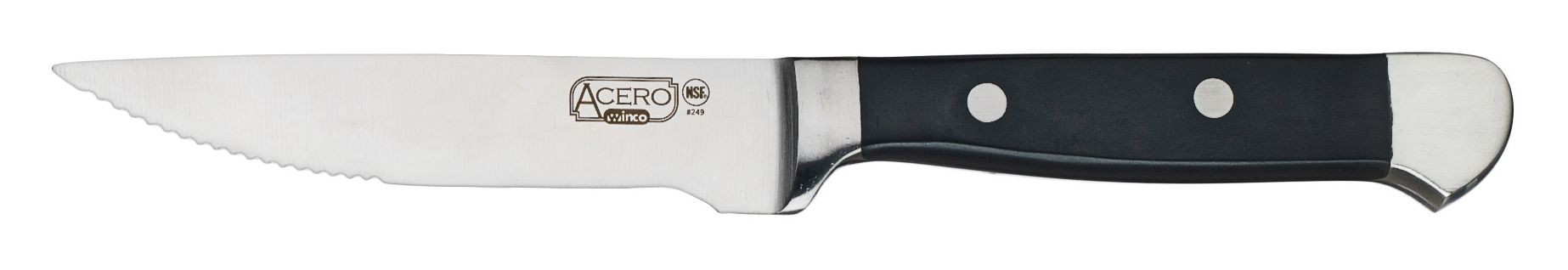 Winco SK-1 Acero Steak Knife with POM Handle 5"