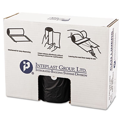 High-Density Commercial Can Liners Value Pack, 60 gal, 19 microns, 38