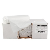 High-Density Garbage Can Liner 33 X 39, Clear, 12 Mic, 500/Carton
