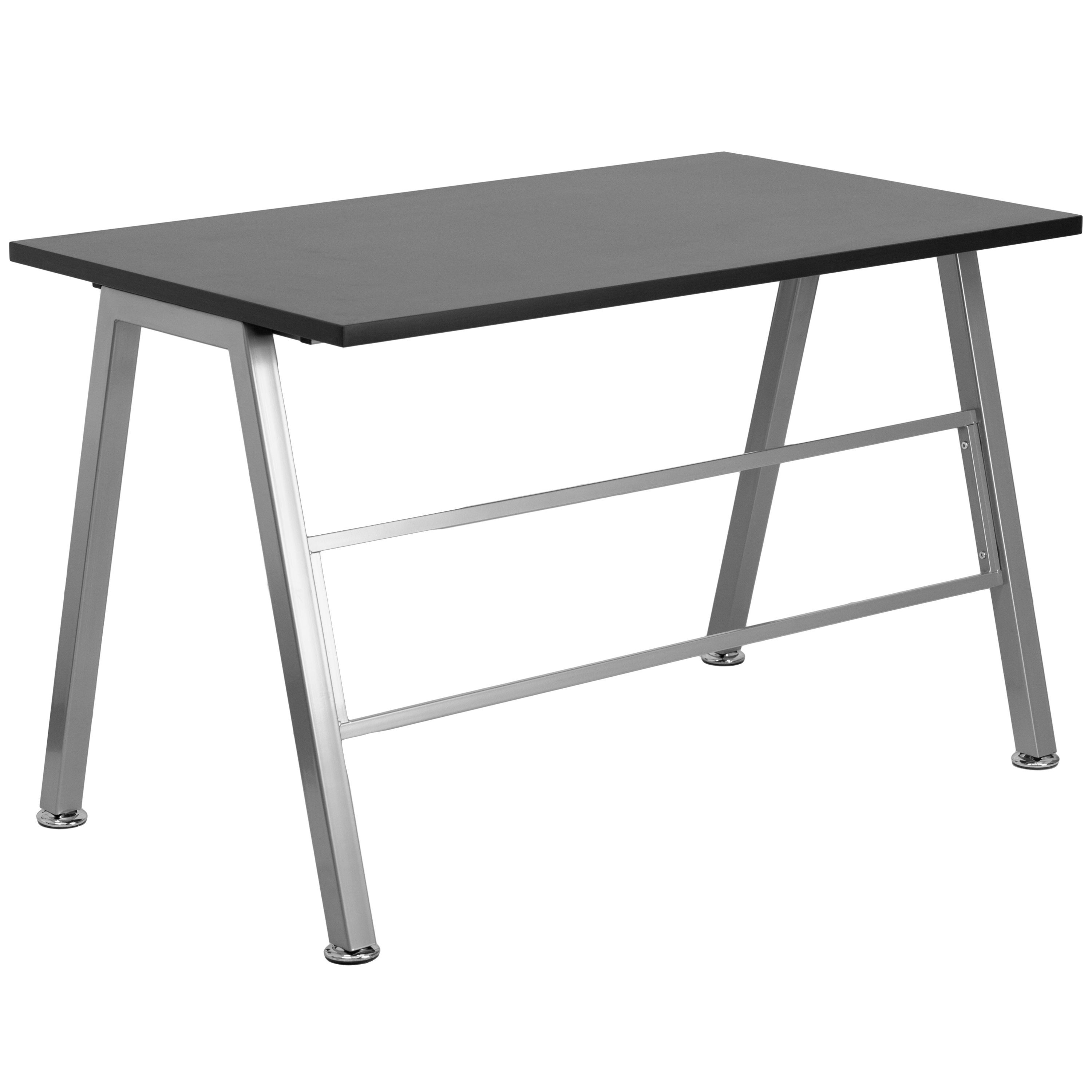 Flash Furniture NAN-JN-2804W-GG High Profile Desk