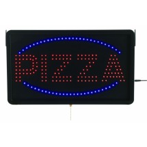 Aarco Products PIZ01L High Visibility Large LED Pizza Sign, 22&quot;W x 13&quot;H
