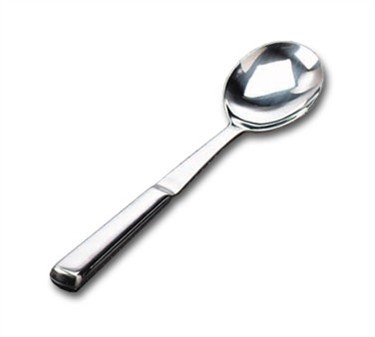TableCraft 4333 Hollow Handle Stainless Steel 11-3/4" Solid Serving Spoon