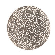 Home Details Round Gold Moon Laser Cut Placemat 15"