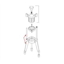 Franklin Machine Products  215-1147 Housing, Base (with Rod, Assy)