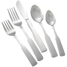 Winco HOUSTON-HVY Houston Heavy Weight 5-Piece Place Setting for 12 (60/Pack)